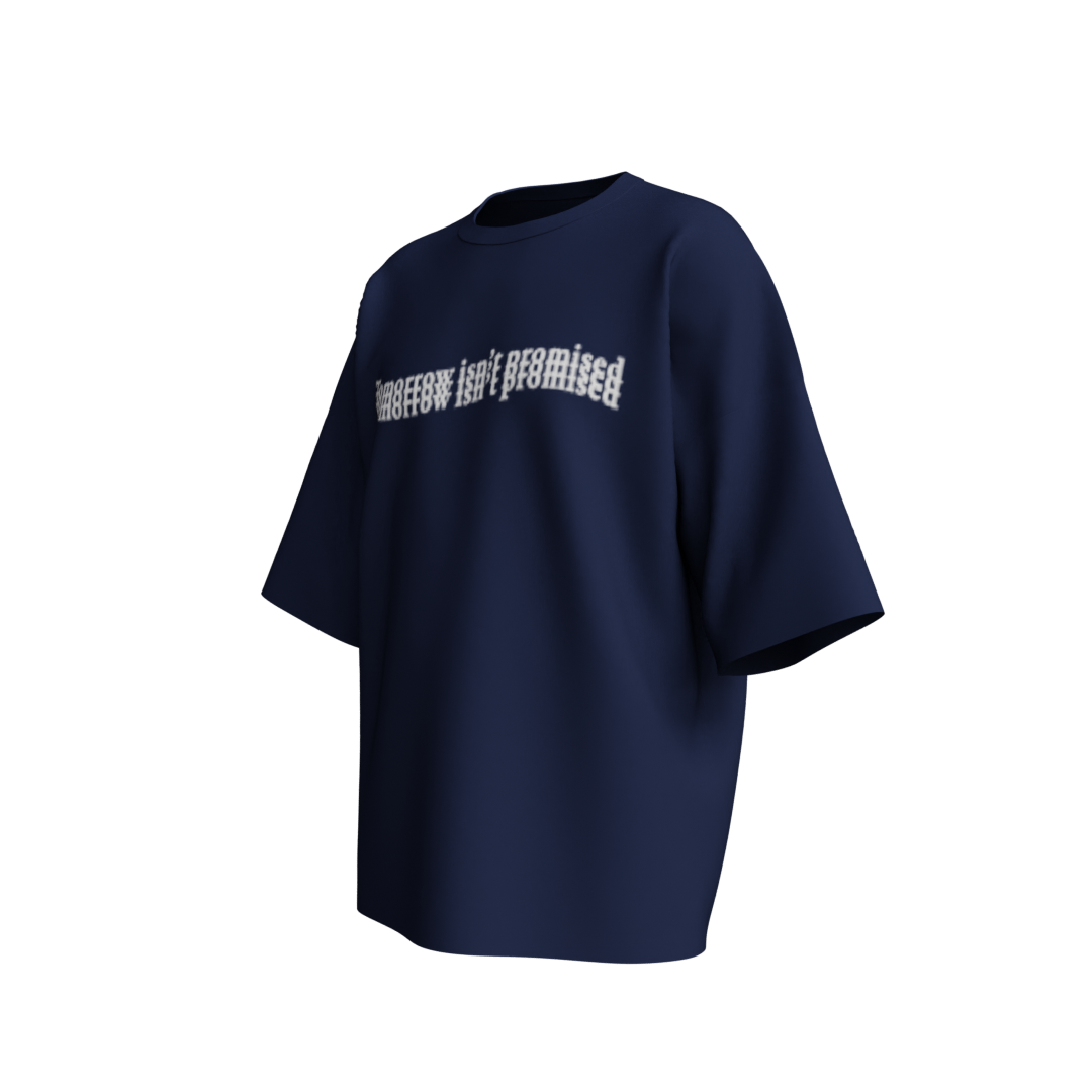 TIP WRLD TEE NAVY